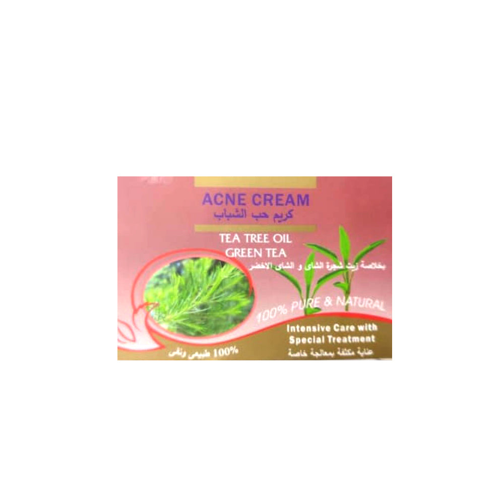 Acne Cream Tea Tree Oil Green Tea