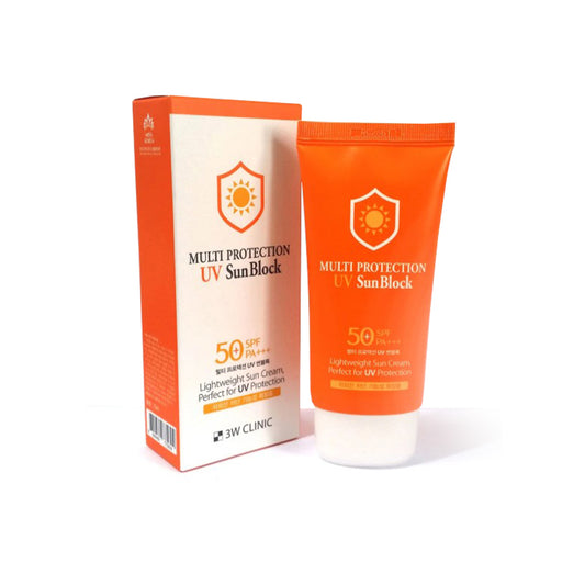 3W Clinic Multi Protection U Sunblock Cream (70ml)